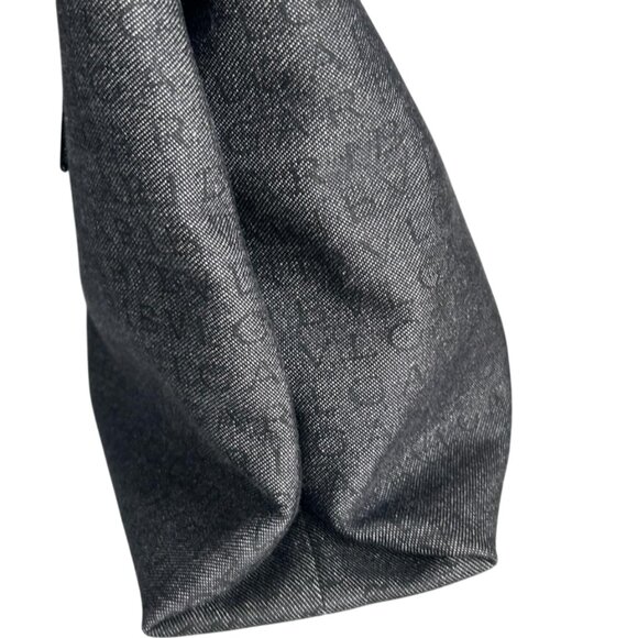 💎✨Beautiful✨💎Authentic BVLGARI Logo Mania Canvas Leather Tote Bag - Picture 5 of 16